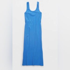 Aerie Blue Maxi Dress